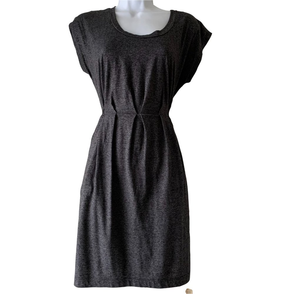 FOREVER 21 dark grey minidress ribbon belt size M